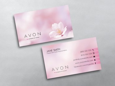 Avon Business Cards Free Shipping
